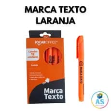 Marca texto laranja - Caneta marca texto laranja 01