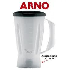 Copo do Liquidificador ARNO OPTIMIX PLUS / POWER MIX / NEW FACICLIC LN27/LN28/LN2P/LN2F/LNPF/LN37/LN38 - Traslucido