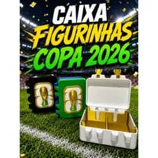 Caixa Case Porta Figurinhas Trofeu 3D Grande | Organizador de Figurinhas | Varias Cores
