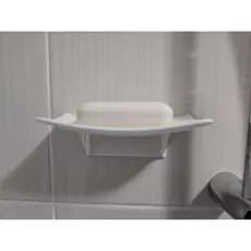 Saboneteira Adesiva Moderna Sem Furo Para Banheiro Fixação Forte Parede