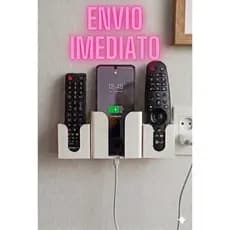 PROMOÇÃO Suporte Celular- Controle Ar condicionaco e Controle Remoto de Parede Porta Controle Porta Celular Carregando