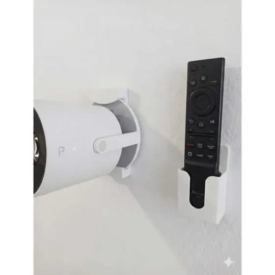 Kit Suporte de Teto e Parede Compatível com Projetor Salange HY300 e Magcubic + Suporte para o Controle