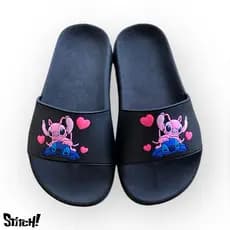 Chinelo Slide Infantil Stitch - Compre e Ganhe um Chaveiro  , Conforto e Estilo para os Pequenos!