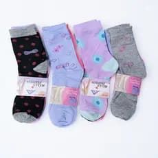 Kit Com 12 Pares De Meia Cano Longo Feminino Macia de Algodão Qualidade Dia a Dia