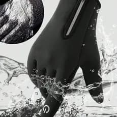 (Em Estoque)Luva Motoqueiro Inverno Frio Touch Screen Impermeável Frio E Chuva Luvas Motociclista Cano Longo Para Moto
