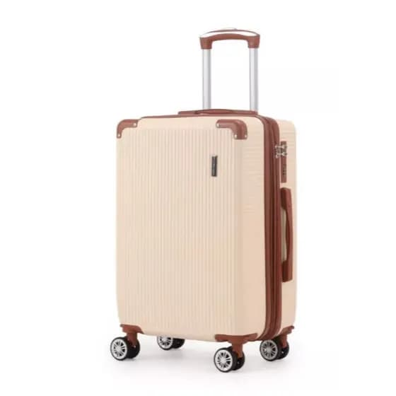 Mala De Viagem/Bordo 10KG Expansível-Ziper Dupla  4 Roda Gira 360 Grau Removível/leve no avião