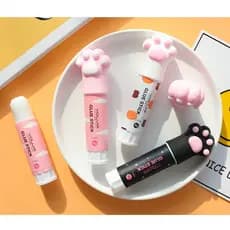 Cola Bastão Cat Paw Kawaii Pata de Gatinho - Papelaria Fofa Patinha de Gato Cute