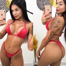 Biquíni de marquinha Moda Praia feminina lançamento verão ideal para saída de praia e piscina