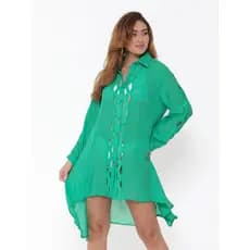 CAMISA COM CALDA MODA PRAIA 8019