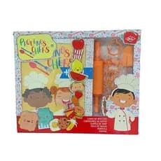 Livro de Receitas Pequenos Chefs infantil acessorio completo