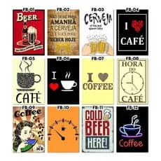 Quadro Decorativo Frases Motivacionais Placa de Parede MDF Decoração Sala Quarto Escritório Presente Criativo Moderno