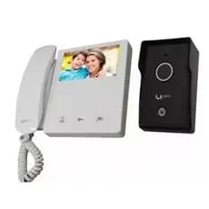 Vídeo Porteiro Interfone com Câmera Lr4500 Líder Lcd Colorido
