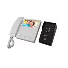 Vídeo Porteiro Interfone E Câmera Lr4500 Líder Lcd Colorido