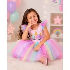 Fantasia Infantil Unicornio para Criança Completa