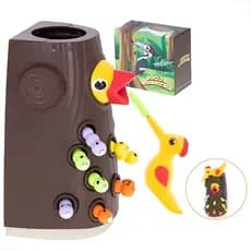 Brinquedo Pica Pau Magnético Pega Minhocas Montessori
