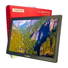TV Portátil Digital Tomate MTM-1410 LED HD 14 Polegadas Bivolt 12v Bateria HDMI USB Caminhão