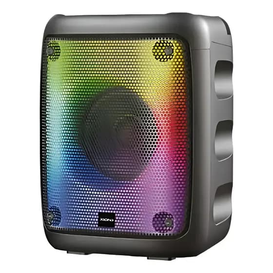 Caixa de Som Grasep D-8110 30W Bluetooth Rádio LED USB SD Microfone