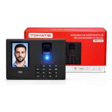 Relógio de Ponto Tomate MDK-310 Biometria Facial Digital 1500 Cadastros