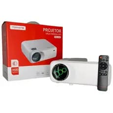 Projetor Multimídia Tomate MPR-2009A HD 3500 Lumens Android WiFi HDMI
