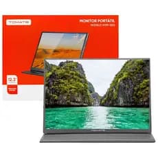 Monitor Portátil Tomate MTM-1203 12,3" Full HD USB-C HDMI Alto-Falantes