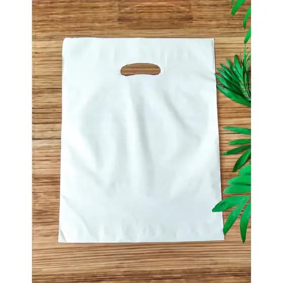 500 Sacolas Plástica Premium Boca de Palhaço 20x30