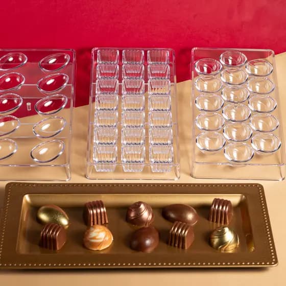 Forma Para Bombom de Chocolate Profissional Bluestar 1un