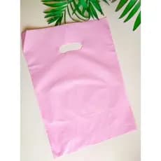 SACOLAS PREMIUM BOCA DE PALHAÇO TEXTURA 30X40 Kit 50 unid