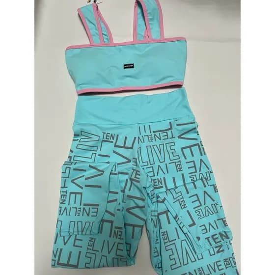 Conjunto Fitness Premium Leg com empina bumbum zero transparência