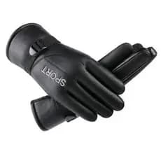 Luva Moto Couro Inverno Resistente Luva Motoboy Luva Motociclista Resistente
