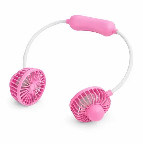 Ventilador de Pescoço Portátil Recarregável Flexível USB Ros