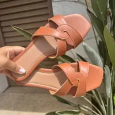 Sandália H Feminina Casual Rasteira Confortavel Promoção 2026