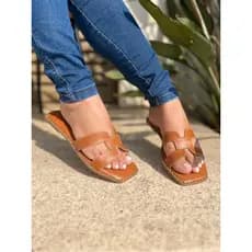 Sandália Chinelo Rasteirinha Feminina H Simples Dia a Dia Casual