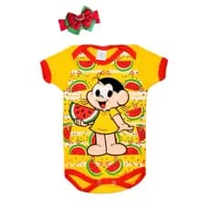 Body Magali + Laço Mesversario Temático