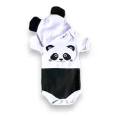 Body Panda + Touca Infantil Temático