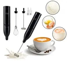 Mini Batedor Misturador Mixer Elétrico Para Bebidas Leite Café Clara De Ovo