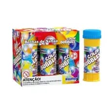 Kit com 6 Tubos 50ml Bolha de Sabão Color Bubble