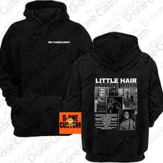 Moletom Blusa de Frio MC Cabelinho Little Hair Funk Morro Homenagem Com Capuz Confortável Estampado Cria