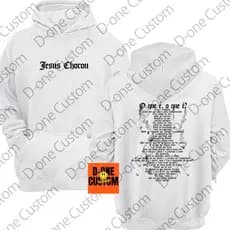 Blusa Moletom Estampado Racionais Mcs Letra Jesus Chorou Clara e Salgada Cabe em Um Olho Rap HipHop
