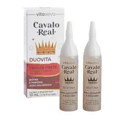 Kit 2 Ampolas Tônico Duovita Vita Seiva Cavalo Real 20ml Cod.87110