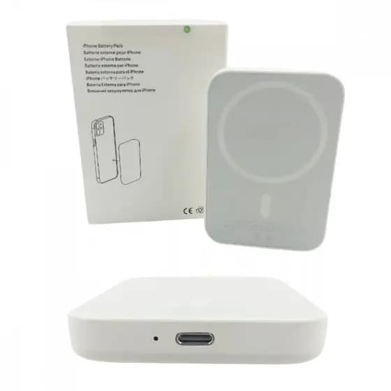 Carregador Portátil Power Bank 5000mAh Sem Fio por INDUÇÃO Tecnologia Qi ML-4CD