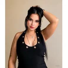 Blusa feminina Halter Neck regata com ilhós suplex forro duplo elástico nas laterais Y2K MODA GRINGA