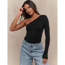 Blusa feminina nula manga manga longa c/FORRO suplex y2k moda gringa
