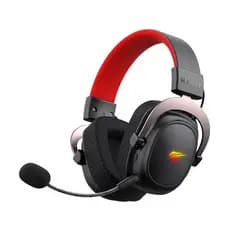 Headset Gamer Havit Gamenote H2002BG conexão USB Bluetooth e Dongle Wireless 2.4Hz Tipo Zeus H510 Preto