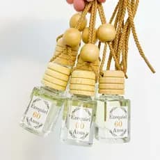 2 mini vidro aromatizador  de carro personalizado