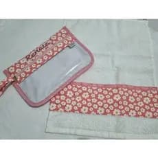 Necéssaire higiene  bucal personalizado/Necessaire higiene bucal com toalhinha