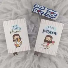 Lembrancinha cristã mini bíblia bis páscoa