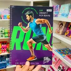 Caderno Espiral Capa Dura Promoção Universitário Nova Cadernos  Nova Mix Escolar Academia Treino
