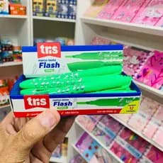 Marca Texto Verde Neon Flash Ponta Chanfrada Tris Caixa Com 12 Unidades Marcador Texto Que Não Borra