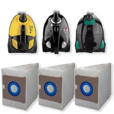 3 Saco Descartável para Aspirador de Pó Cadence Galaxy / Mantix / Nexus