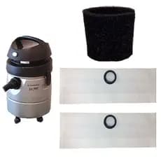 3 Saco Descartável + Filtro Permanente para Aspirador de Pó Electrolux A20 Smart
